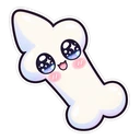 Annoying Dog hover pointer: little bone