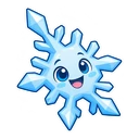 Arctic Seal hover pointer: blue snowflake pointing up-left