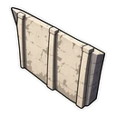 Colossal Titan hover pointer: a Wall Maria brick pointing up-left