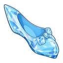 Disney Princess hover pointer: glass slipper pointing up-left
