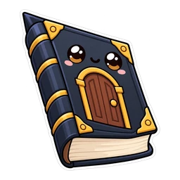 Doors Figure hover pointer: a library book pointing up-left