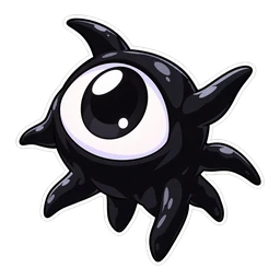 Doors Seek cursor: Seek with its single big eye, sticker style