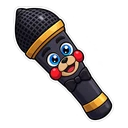 Freddy Fazbear hover pointer: Freddy's microphone