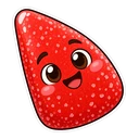Gingy hover pointer: gumdrop button pointing up-left