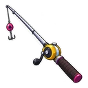 Gon Freecss hover pointer: his fishing rod pointing up-left