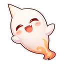 Hu Tao hover pointer: little ghost