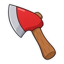 Ice Bear hover pointer: tiny axe pointing up-left