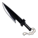 Ichigo Kurosaki hover pointer: the Zangetsu sword pointing up-left