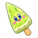 Kirby Summer hover pointer: melon ice pop