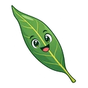 Koala Leaf hover pointer: eucalyptus leaf pointing up-left