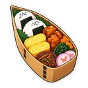 Kyojuro Rengoku hover pointer: a bento box pointing up-left