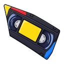 Poppy Playtime GrabPack hover pointer: Playtime Co. VHS tape
