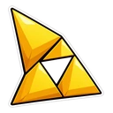Princess Zelda hover pointer: the Triforce