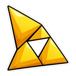 Princess Zelda hover pointer: the Triforce
