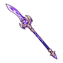 Raiden Shogun hover pointer: Engulfing Lightning polearm