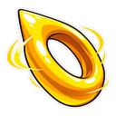 Sonic the Hedgehog hover pointer: gold ring