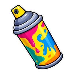 Subway Surfers Jake hover pointer: a spray-paint can pointing up-left