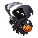 The Sims Grim Reaper cursor: the Sims Grim Reaper, sticker style