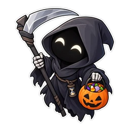 The Sims Grim Reaper cursor: the Sims Grim Reaper, sticker style
