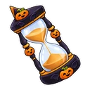 The Sims Grim Reaper hover pointer: a sand hourglass pointing up-left