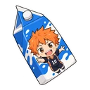 Tobio Kageyama hover pointer: a milk carton pointing up-left