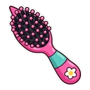 Toca Hair Salon hover pointer: a hairbrush pointing up-left