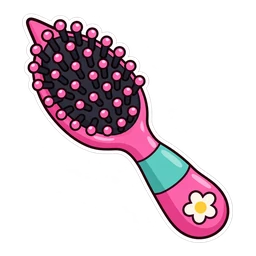 Toca Hair Salon hover pointer: a hairbrush pointing up-left