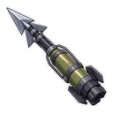 Wings of Freedom hover pointer: a thunder spear pointing up-left